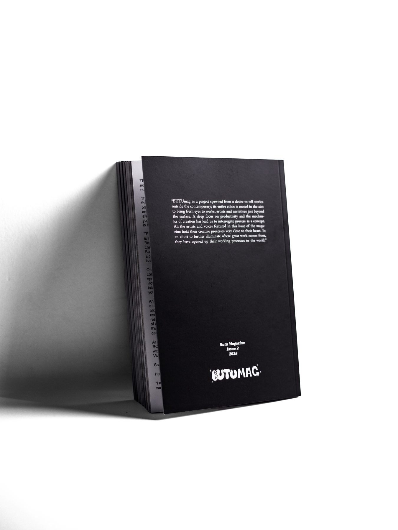 BUTU Magazine Issue 2 product photography