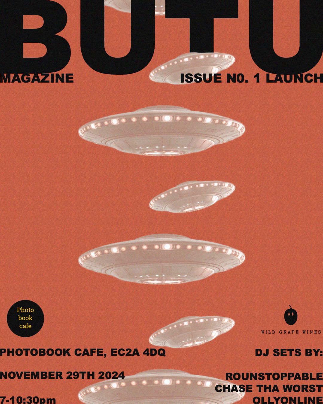 BUTU launch poster variant