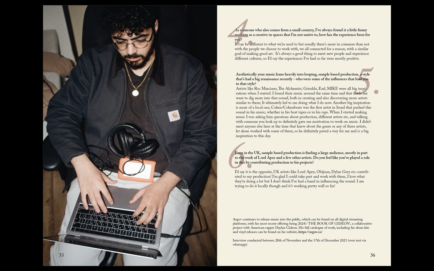 BUTU magazine spread
