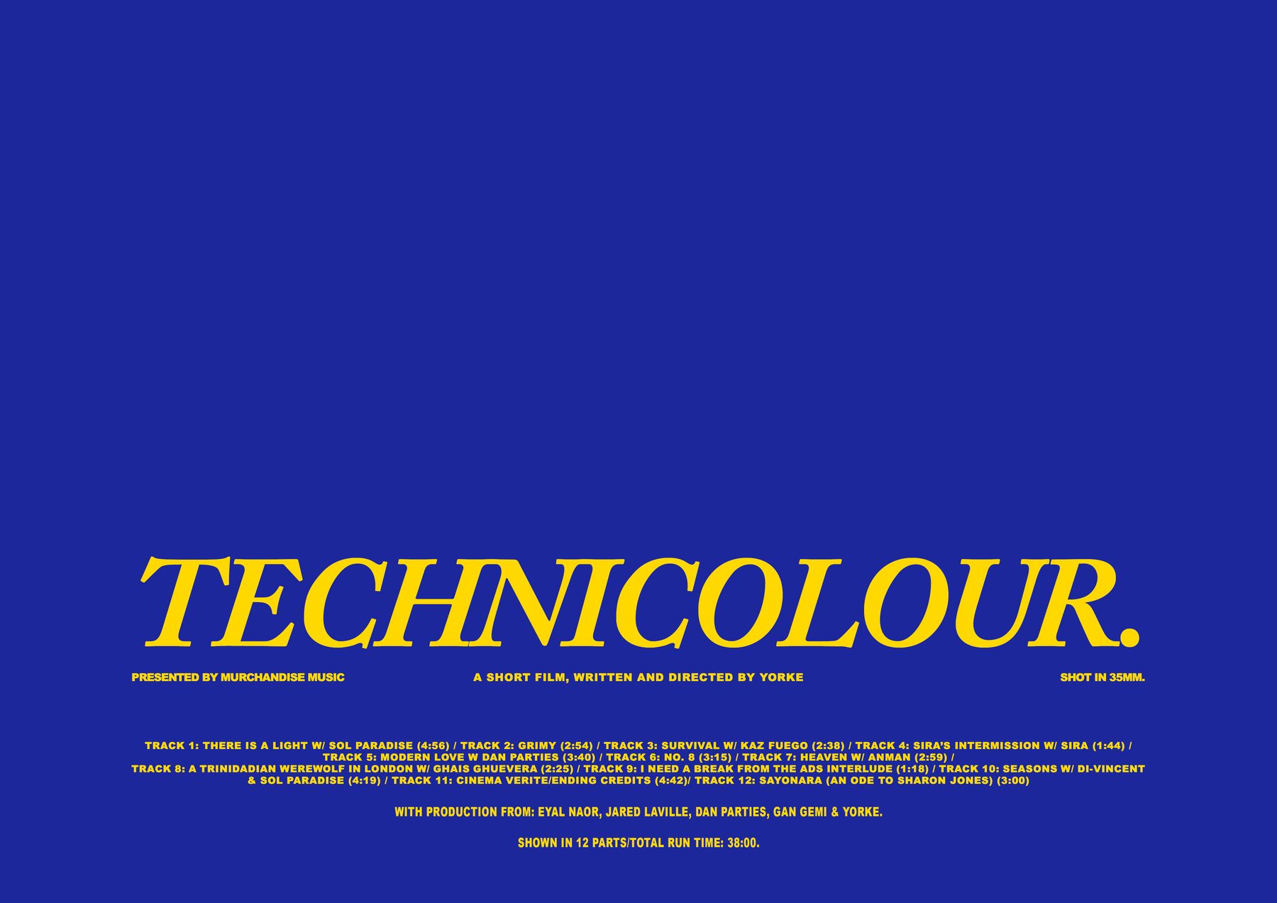 Technicolour trailer text overlay
